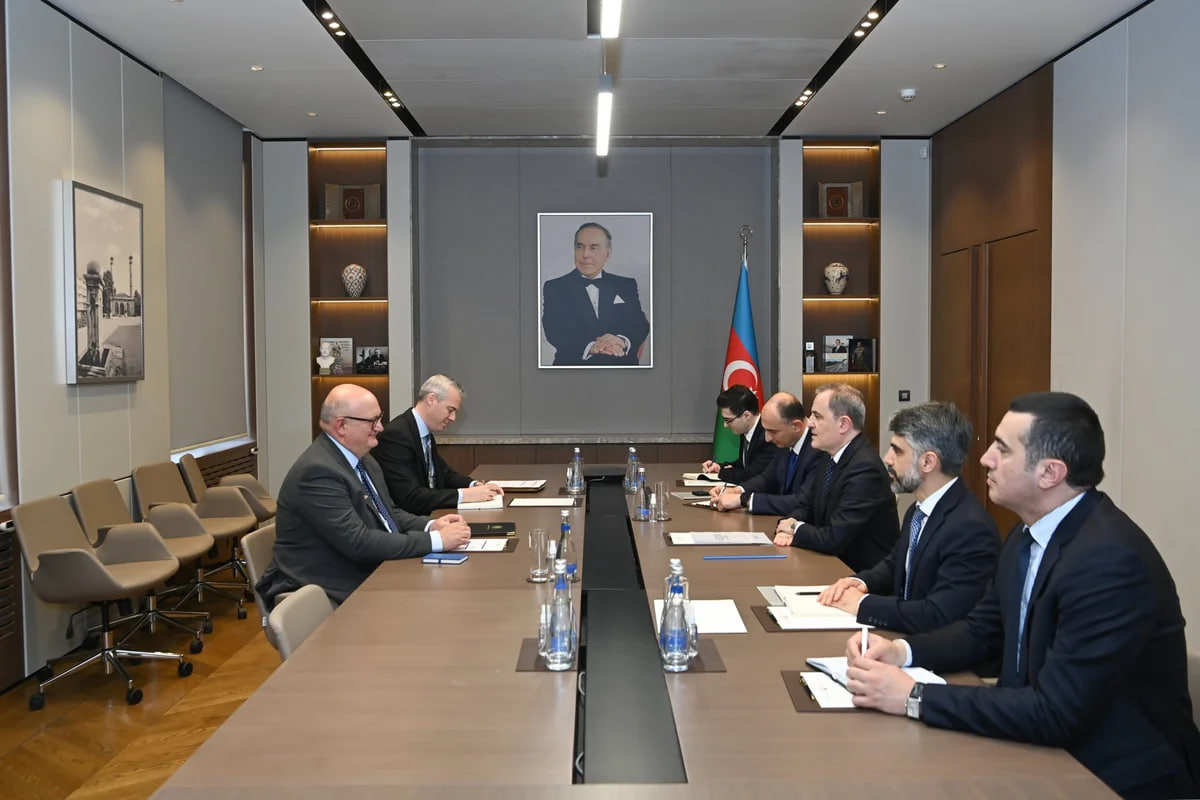 Ceyhun Bayramov Böyük Britaniyanın yeni səfirini qəbul etdi - FOTO