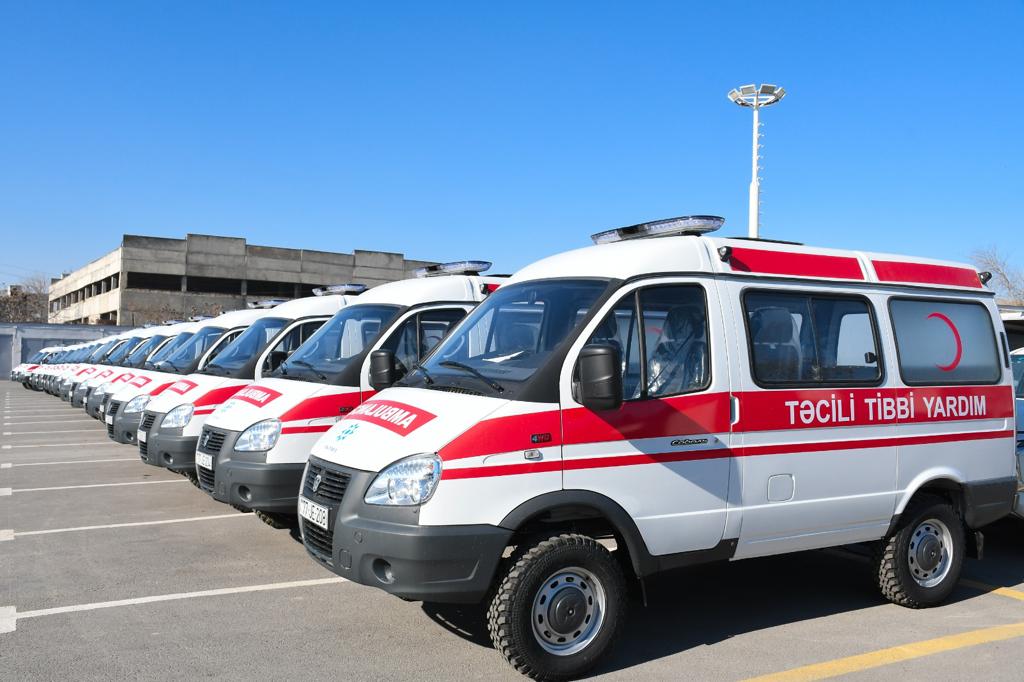 Azərbaycanda bütün ambulans parkları yenilənəcək