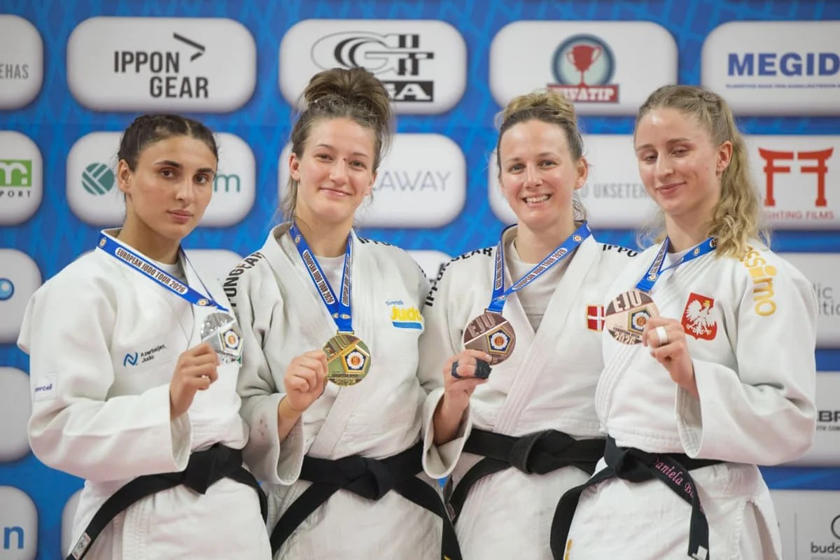 Avropa Açıq Turniri: Azərbaycan cüdoçularından ilk yarış günündə 2 medal - FOTO