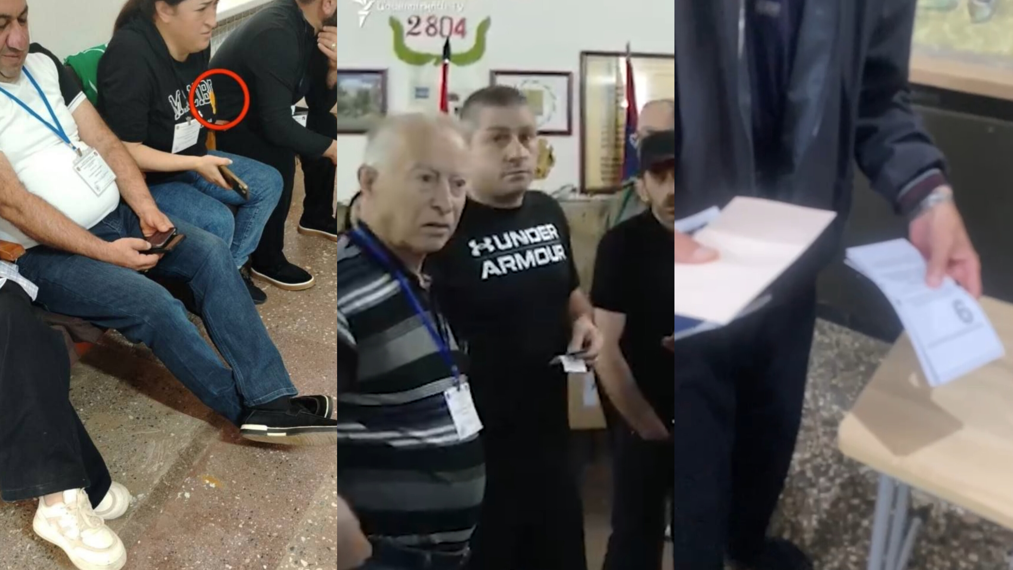 Ermənistanda seçki pozuntuları kütləvi hal alır: Yeni faktlar - VİDEO Ermənistanda seçki pozuntuları kütləvi hal alır: Yeni faktlar - VİDEO