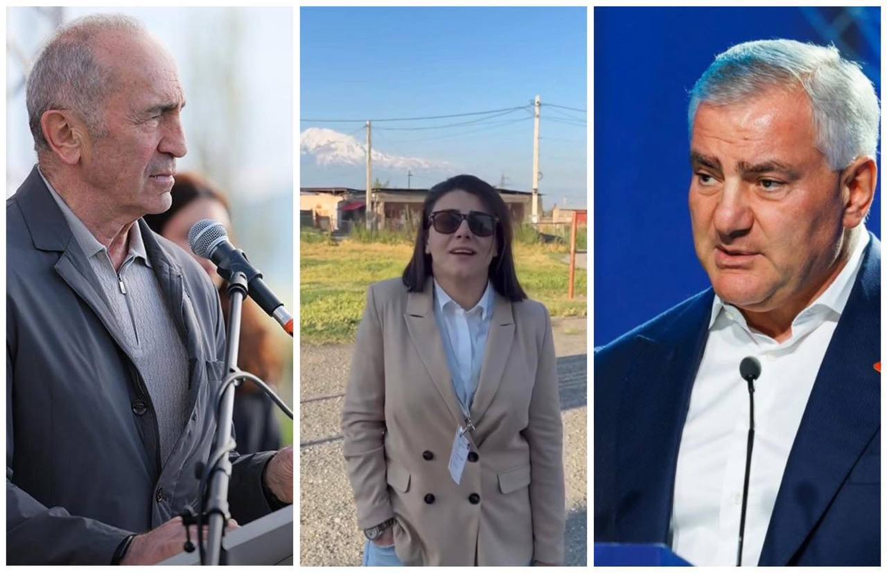 Köçəryanın mitinqində çıxış edən Arsine Minasyan "Sükut günü" qaydasını pozdu Köçəryanın mitinqində çıxış edən Arsine Minasyan "Sükut günü" qaydasını pozdu