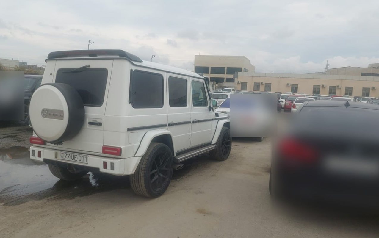 Həmin sürücü saxlanıldı, maşını cərimə meydançasına salındı &ndash; Foto