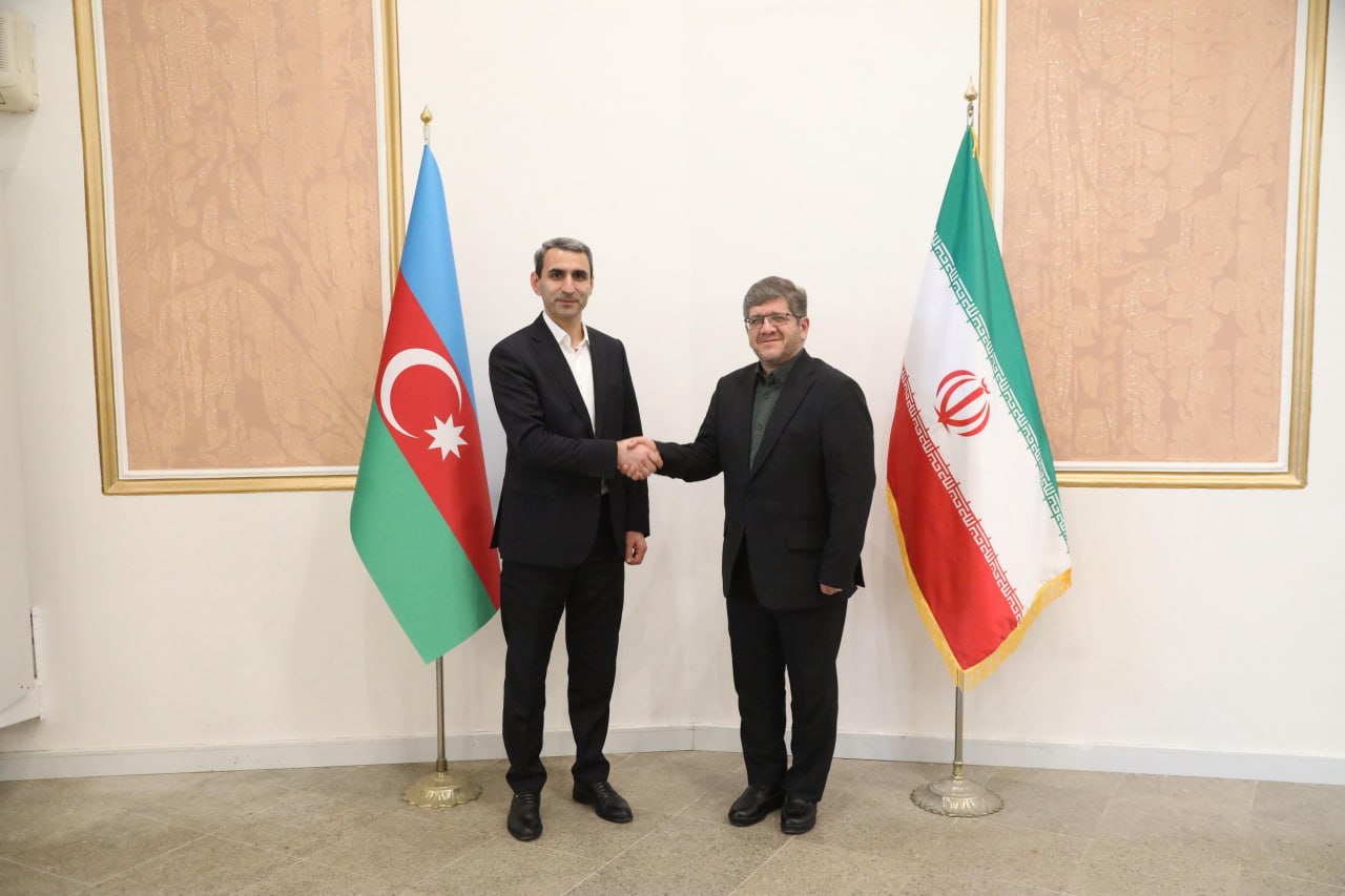 ADY və İran Dəmir Yollarının rəhbərliyi Astara Terminalında &ndash; FOTO