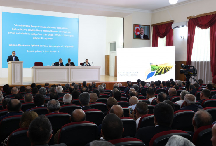 Göygöldə aqrar sahədə yeni Dövlət Proqramının müzakirəsi ilə bağlı regional müşavirə keçirildi - FOTO