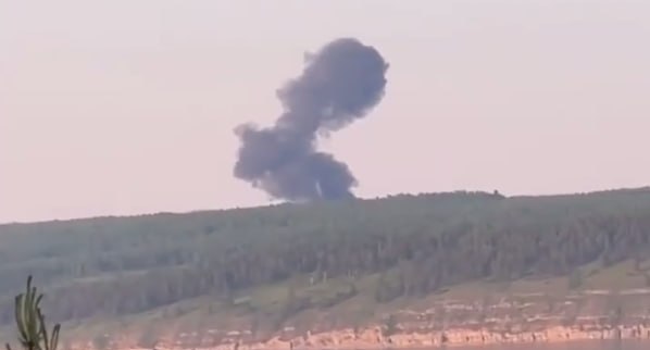 Rusiyada bombardmançı təyyarə qəzaya uğradı &ndash; VİDEO