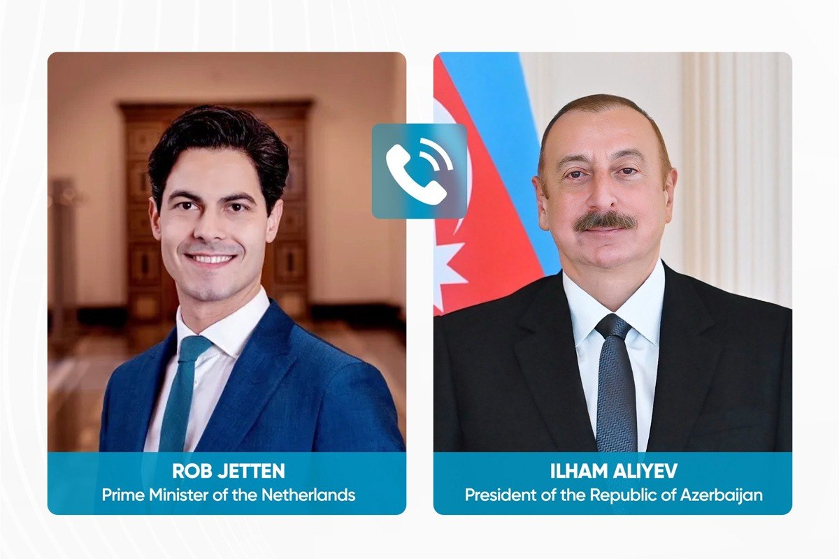 İlham Əliyevlə Niderlandın Baş naziri arasında TELEFON DANIŞIĞI