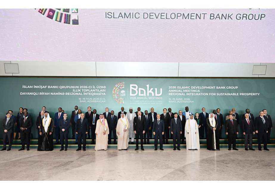 İlham Əliyev İslam İnkişaf Bankı Qrupunun illik toplantısında &ndash; FOTO/VİDEO