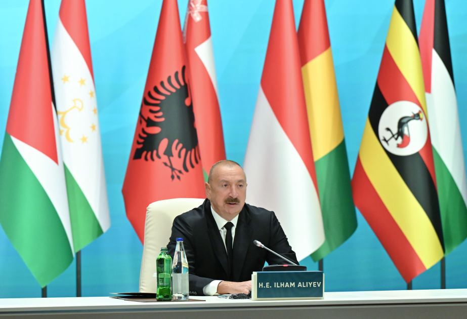 İlham Əliyev: "Qlobal səhnədə Azərbaycan artıq mühüm iştirakçıya çevrilib" - VİDEO İlham Əliyev: "Qlobal səhnədə Azərbaycan artıq mühüm iştirakçıya çevrilib" - VİDEO