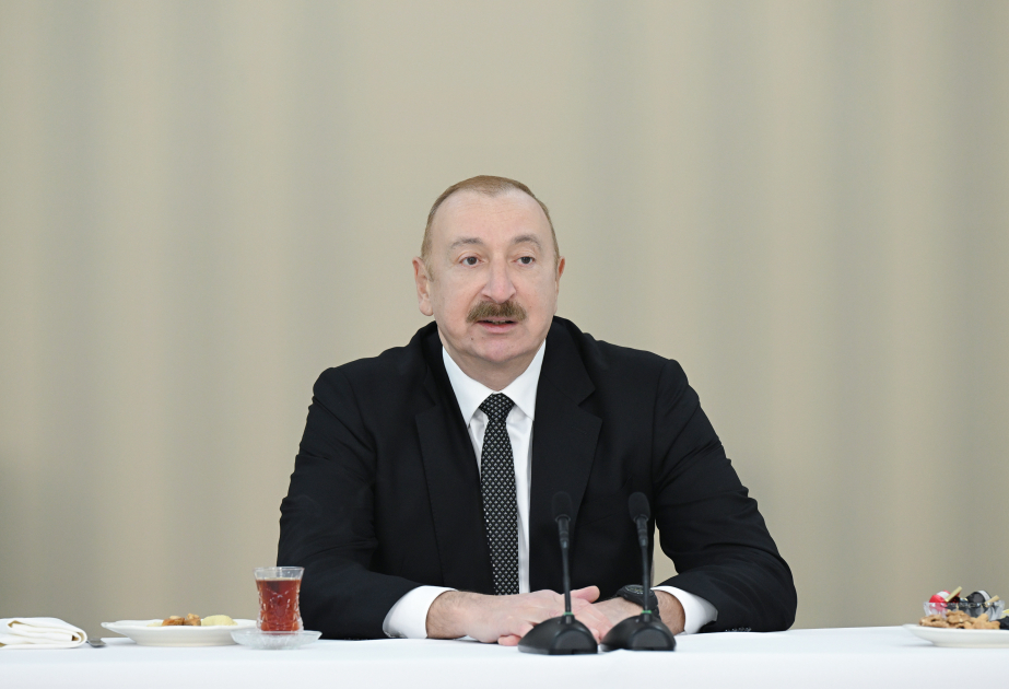 Prezident:"Ermənistanın işğalçı qüvvələrinin xalqımıza qarşı etdiklərini heç vaxt yaddan çıxarmayacağıq" - VİDEO