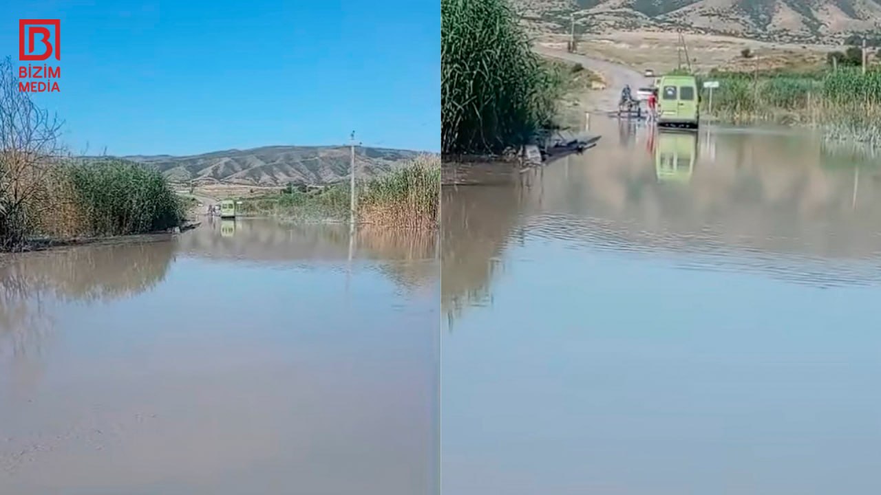 Şəkidə kəndi su basdı &ndash; Sakinlər köçürüləcək &ndash; FOTO