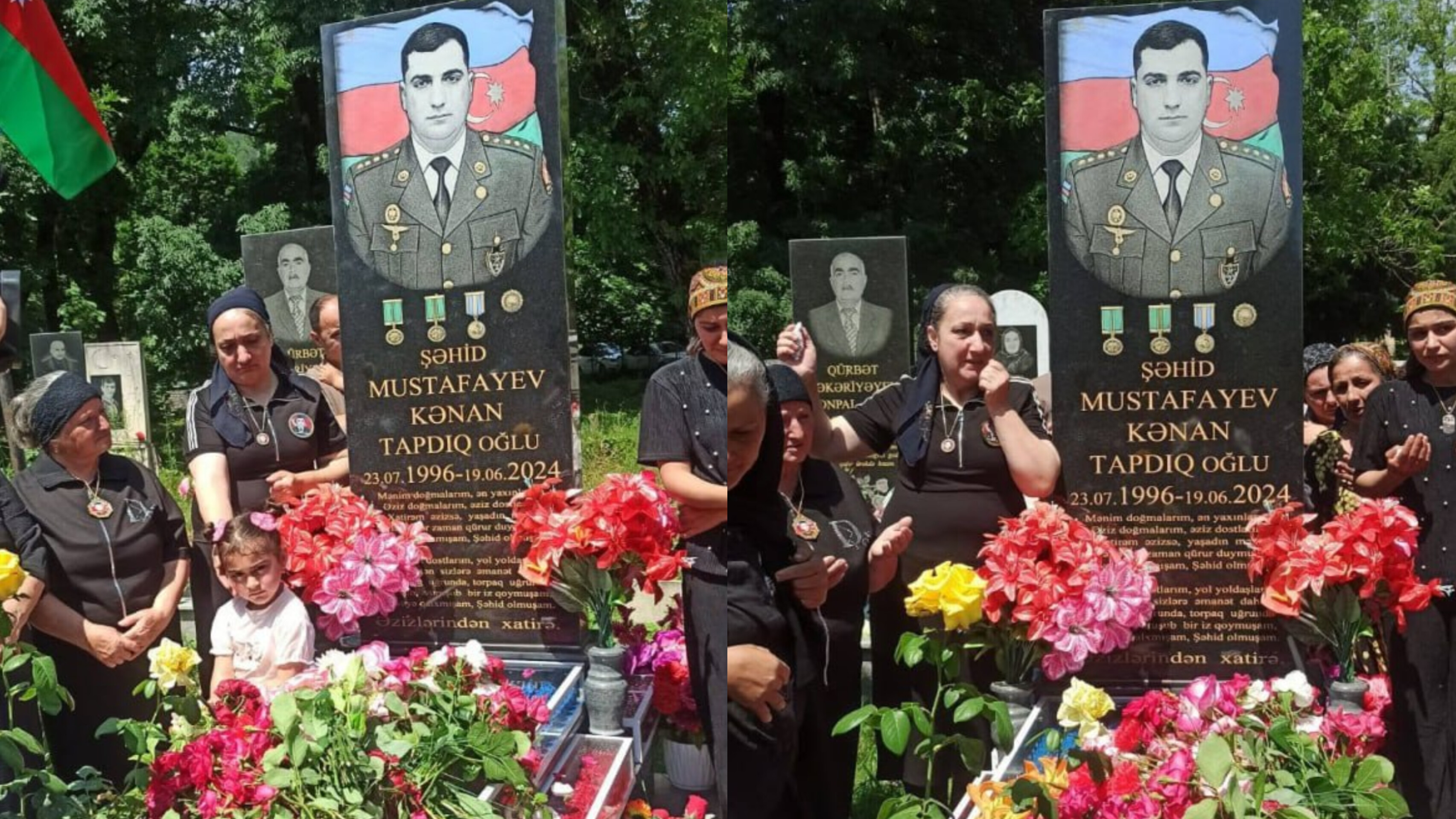 Qəbələdə qəhrəman zabit Kənan Mustafayevin xatirəsi anıldı - FOTO