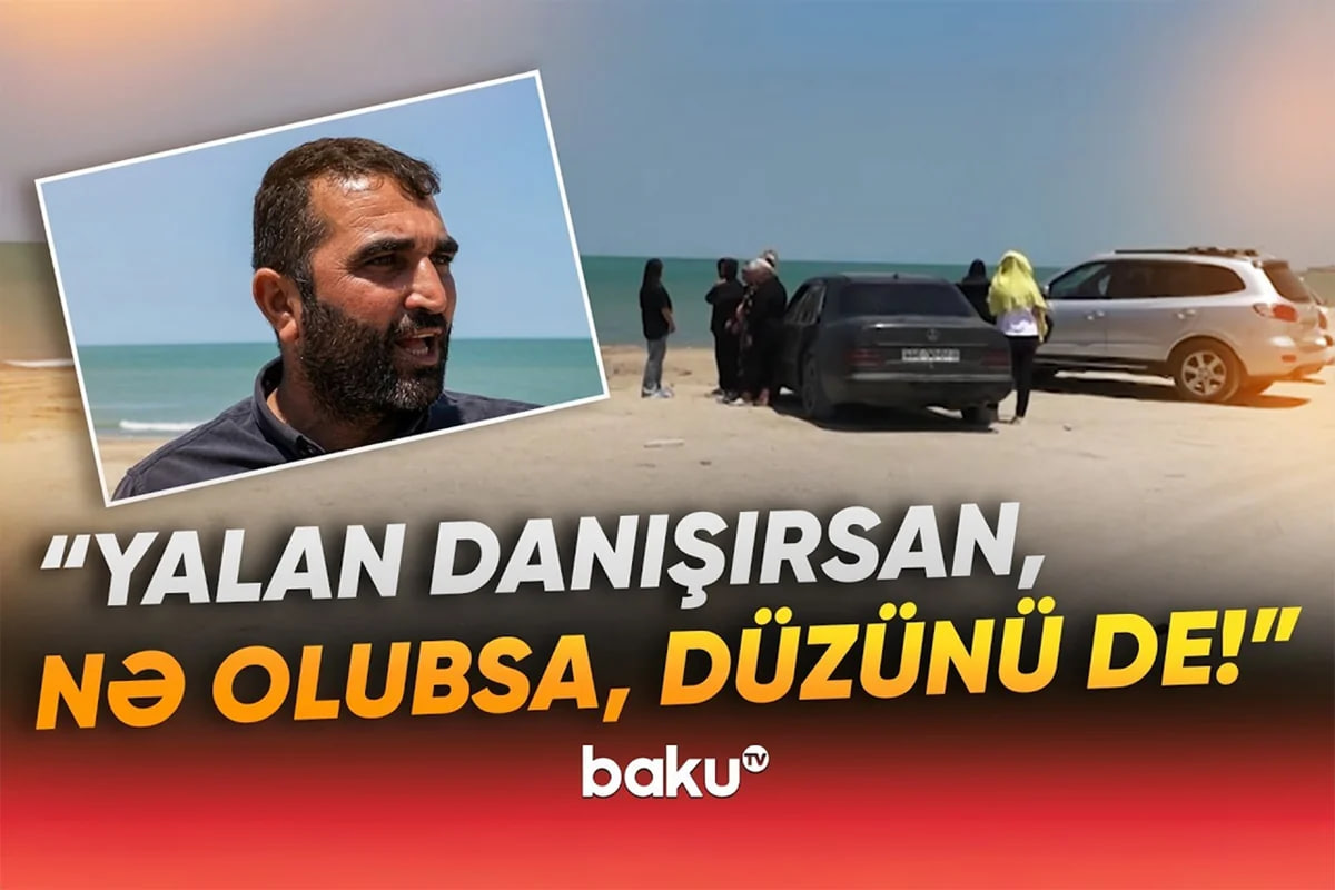Dənizdə batan Vüqarın dayısı: "Dedi ki, başımı kəssəniz də, danışmaram" - VİDEO