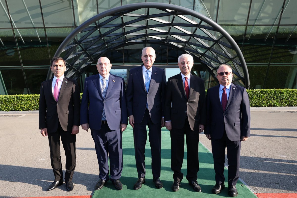Numan Kurtulmuş Azərbaycanda səfərdədir - FOTO