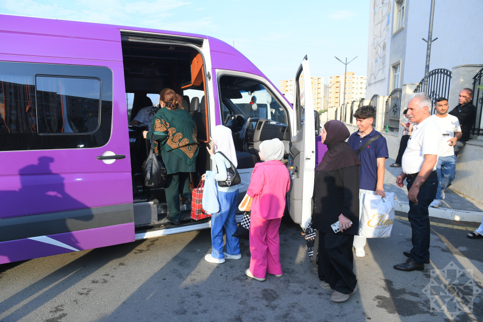 Onlar da doğma yurda qayıdırlar - FOTO