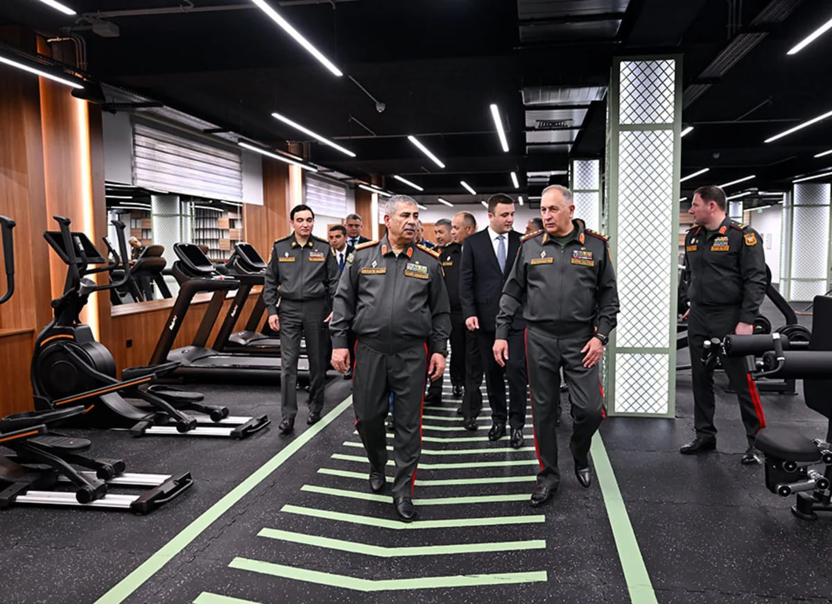 Müdafiə Nazirliyində yeni obyektlər istifadəyə verilib -FOTO