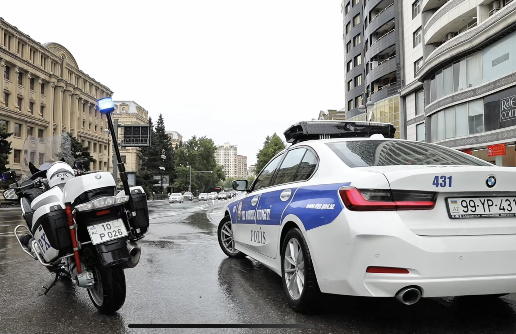 Bakıda moped və motosiklet sürücülərinə qarşı REYD &ndash; FOTO/VİDEO