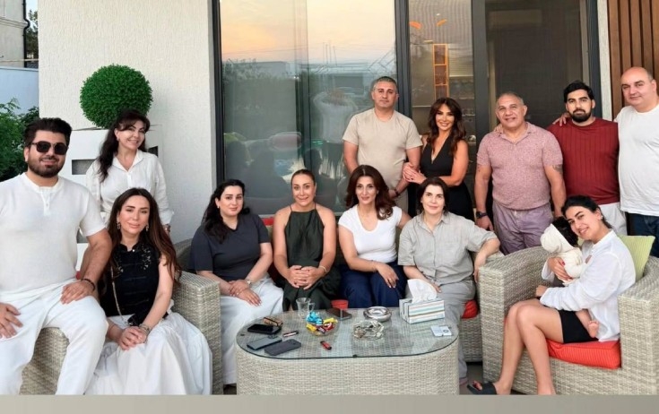 Ədalət Şükürov bağında qonaqlıq verdi - FOTO