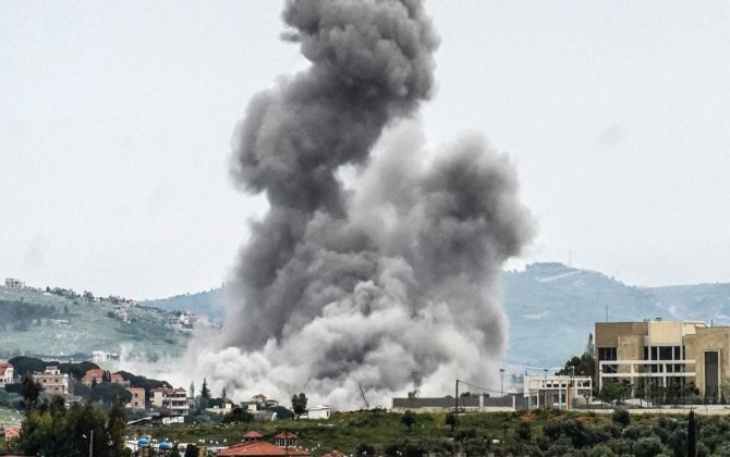 İsrail ordusu Livanda "Hizbullah" yaraqlılarını məhv etdi - VİDEO