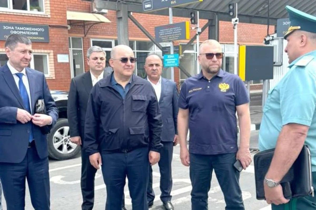 Azərbaycan və Rusiya gömrükçüləri sərhəddə GÖRÜŞDÜ
