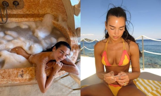 Dua Lipa İtaliyadakı bal ayından FOTOLARINI paylaşdı