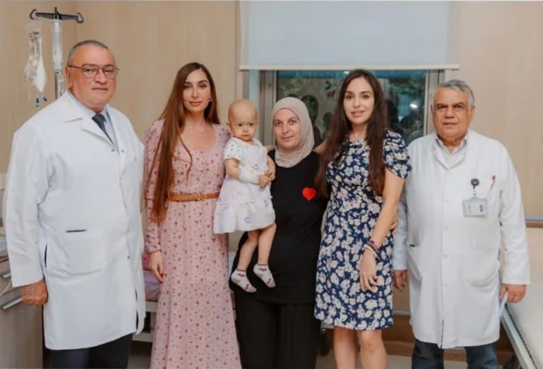 Leyla və Arzu Əliyevalar Milli Onkologiya Mərkəzində - FOTO