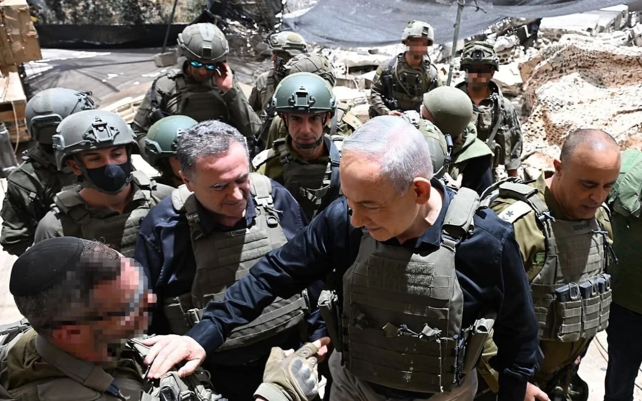 Netanyahu Katsla Livanın cənubuna GETDİ &ndash; Ordan İrana mesaj göndərdi