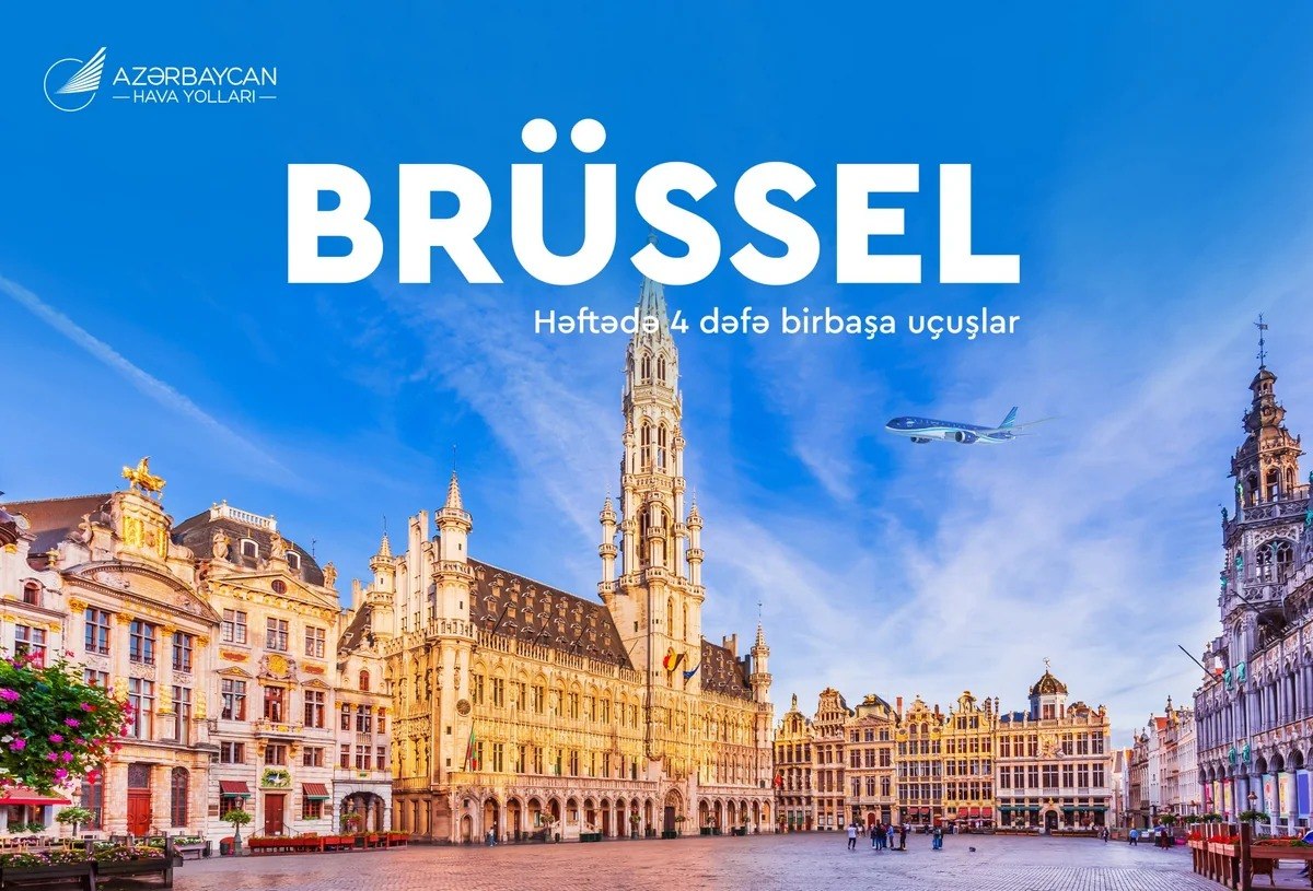 AZAL Brüsselə birbaşa uçuşlara BAŞLAYIR