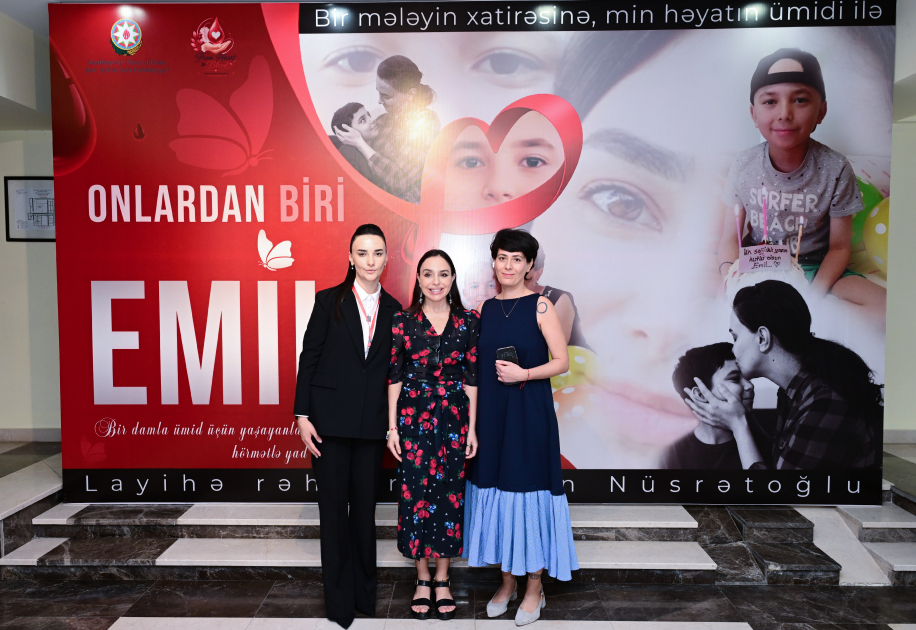 Leyla Əliyeva “Onlardan biri: Emil” adlı anım tədbirində - FOTO Leyla Əliyeva “Onlardan biri: Emil” adlı anım tədbirində - FOTO