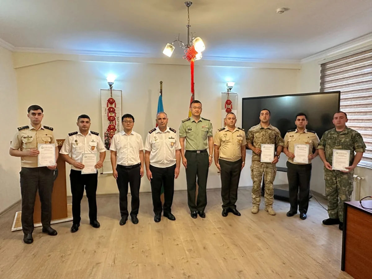 Çin dili kursunun buraxılış mərasimi keçirildi - FOTO