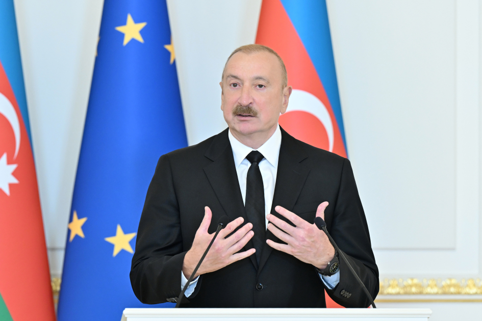 İlham Əliyev: &ldquo;Azərbaycan Aİ-nin Cənubi Qafqazda əsas ticarət tərəfdaşıdır&rdquo;