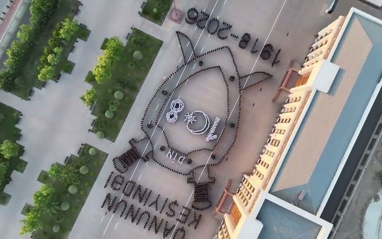 &ldquo;Polis Günü&rdquo;nə həsr olunan fləşmob keçirildi &ndash; VİDEO