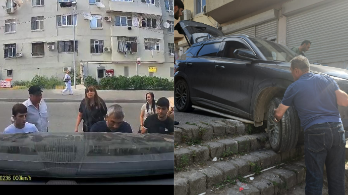 Kişilərin gücü çatmadı, köməyə qadın gəldi...– Video Kişilərin gücü çatmadı, köməyə qadın gəldi...– Video