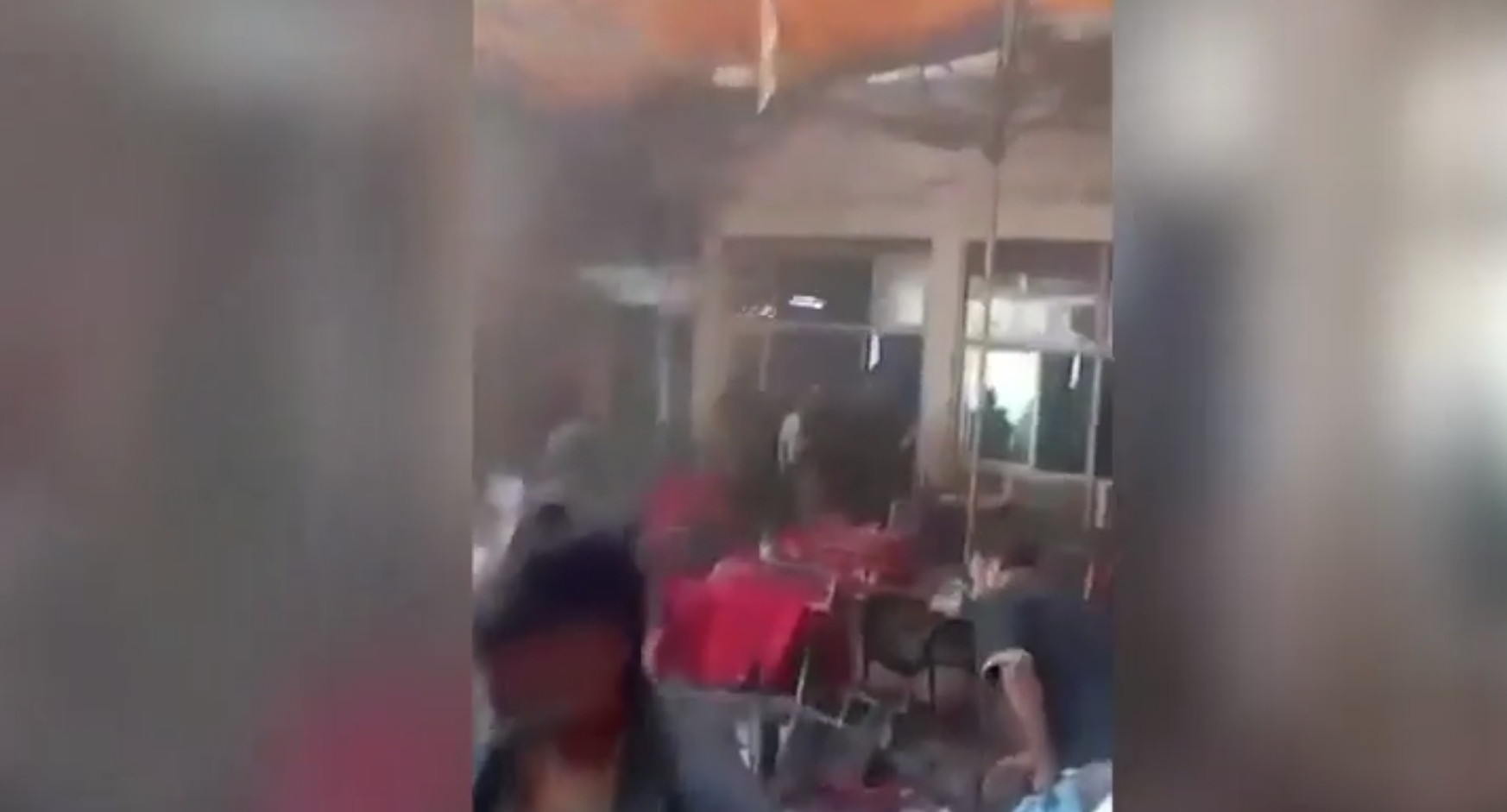 Dəməşqdə kafedə partlayış: 6 nəfər ölüb, 22 yaralı var - VİDEO