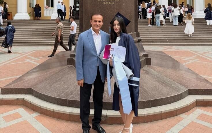 Xalq artisti Elçin Haşımovun qızı məzun oldu - FOTO Xalq artisti Elçin Haşımovun qızı məzun oldu - FOTO
