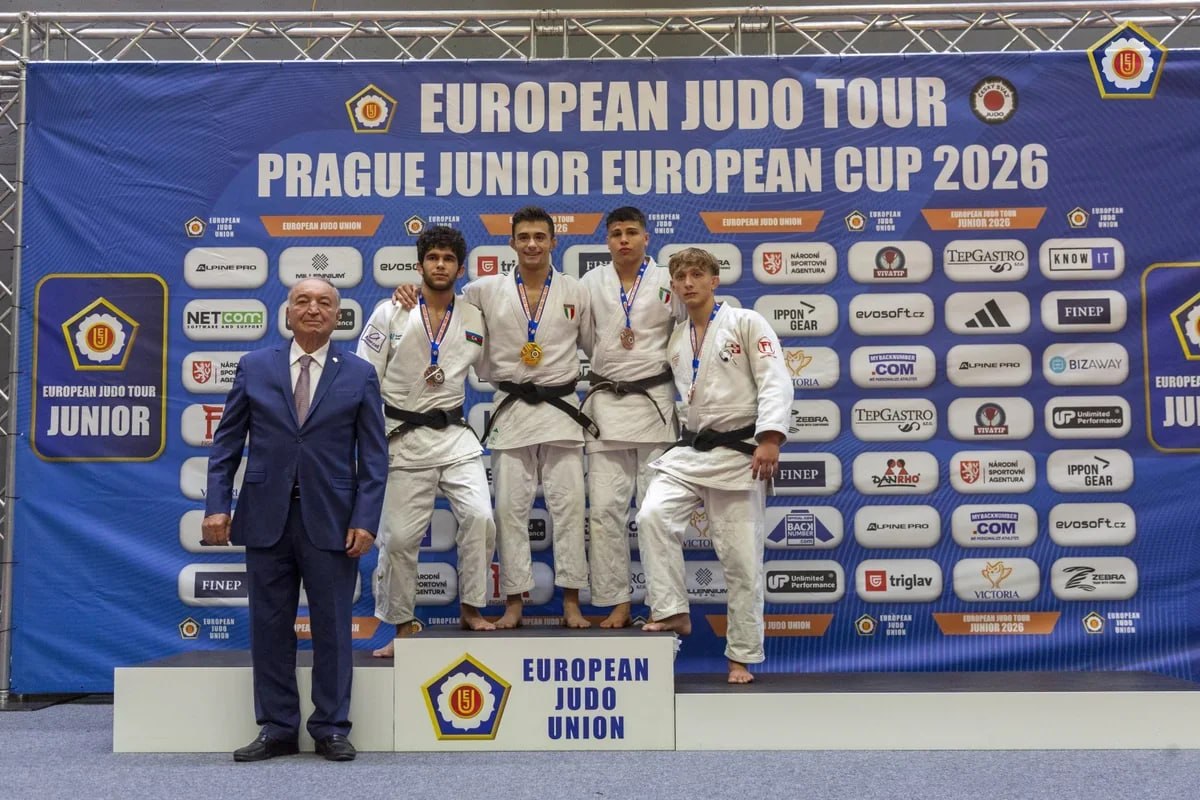 Avropa Kuboku: Cüdoçumuz gümüş medal qazandı - FOTO
