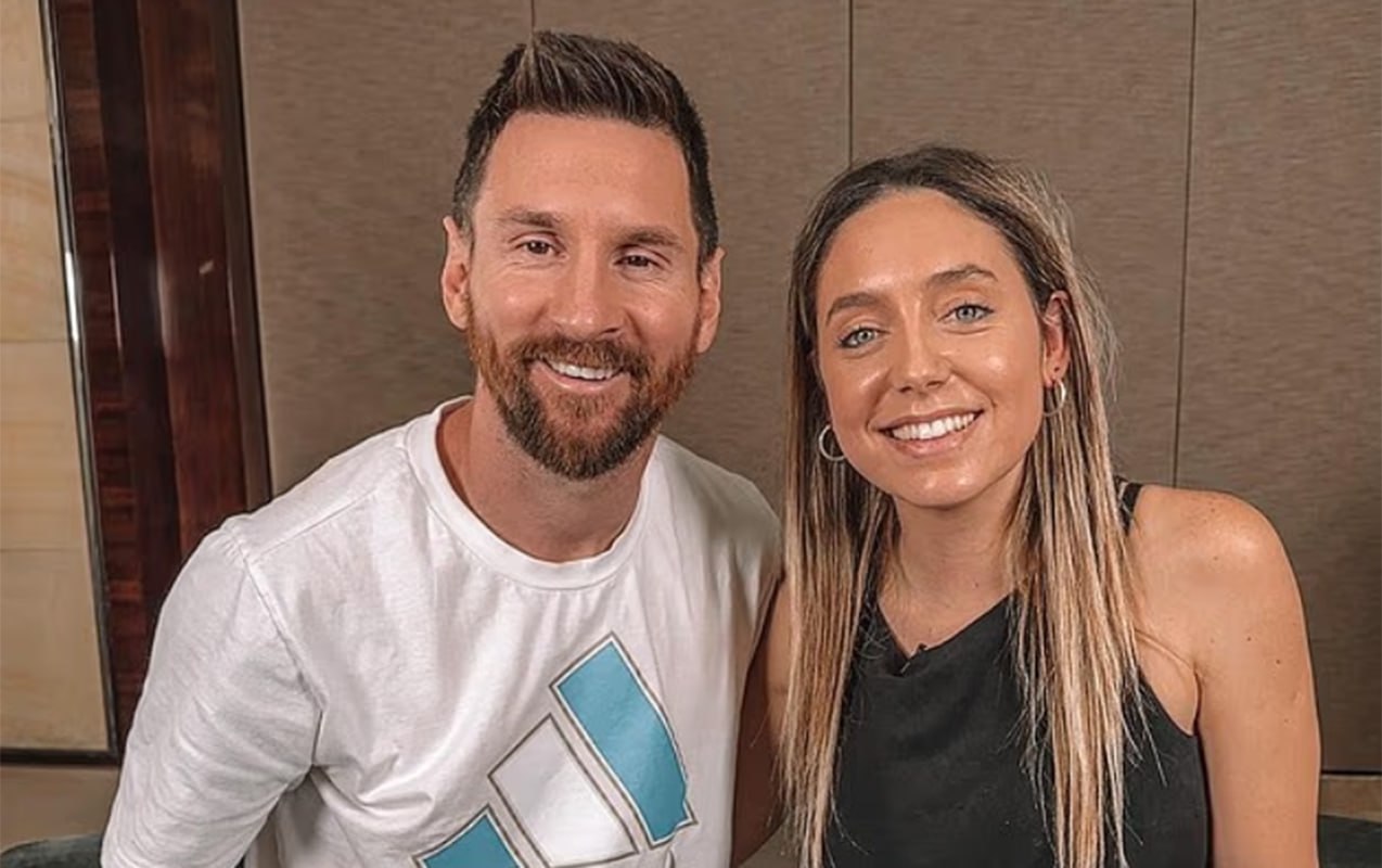 Messi jurnalistlə eşq macərası yaşadığına dair şayiələrə son nöqtəni qoydu - FOTO