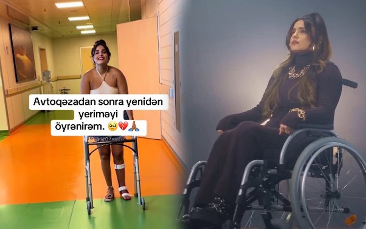 “Qəzadan sonra yenidən yeriməyi öyrənirəm”– Video “Qəzadan sonra yenidən yeriməyi öyrənirəm”– Video