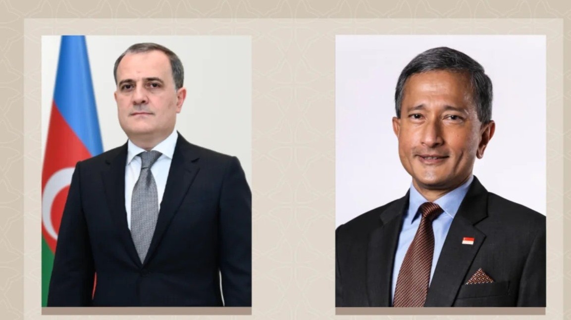 Ceyhun Bayramovla Sinqapur XİN rəhbəri arasında telefon danışığı: Nələr müzakirə olundu?