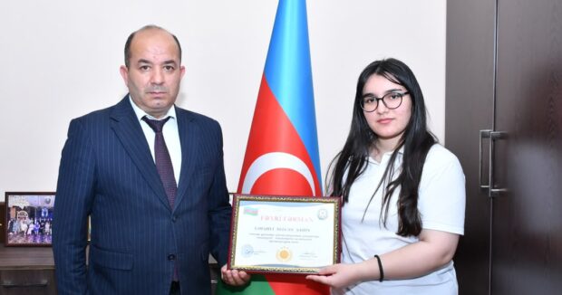 Xırdalan məktəblisi Çinin nüfuzlu universitetinə QƏBUL OLDU &ndash; FOTO