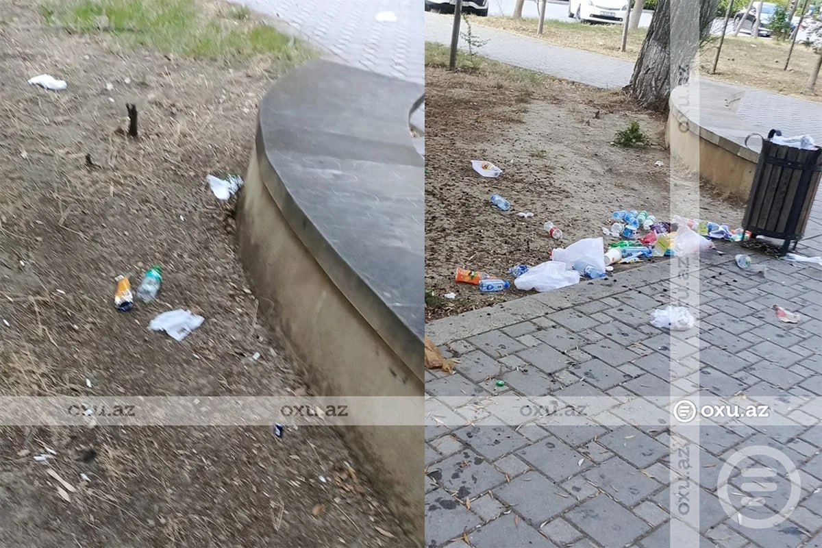 Bakının məşhur parkı baxımsız qalıb - FOTO
