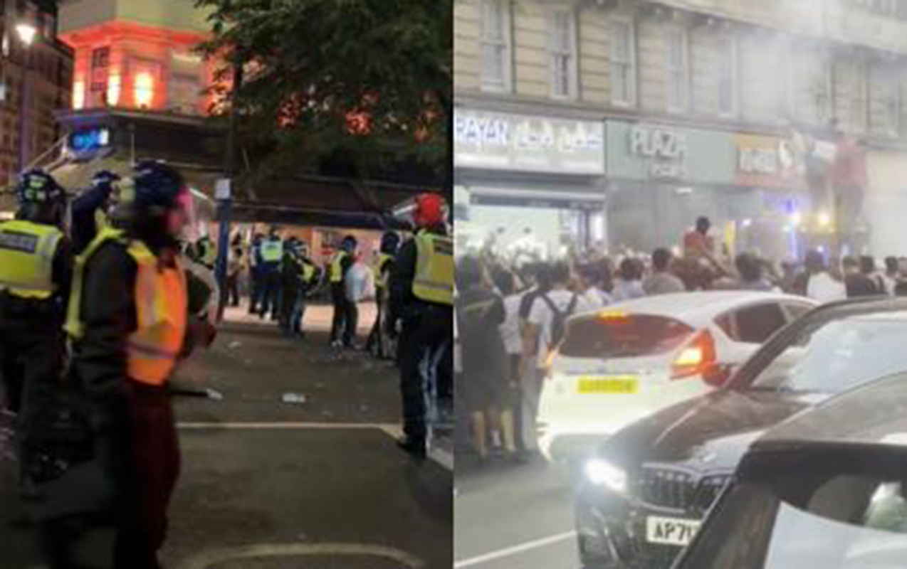 Məğlubiyyətdən sonra Londonda iğtişaşlar törətdilər &ndash; Video
