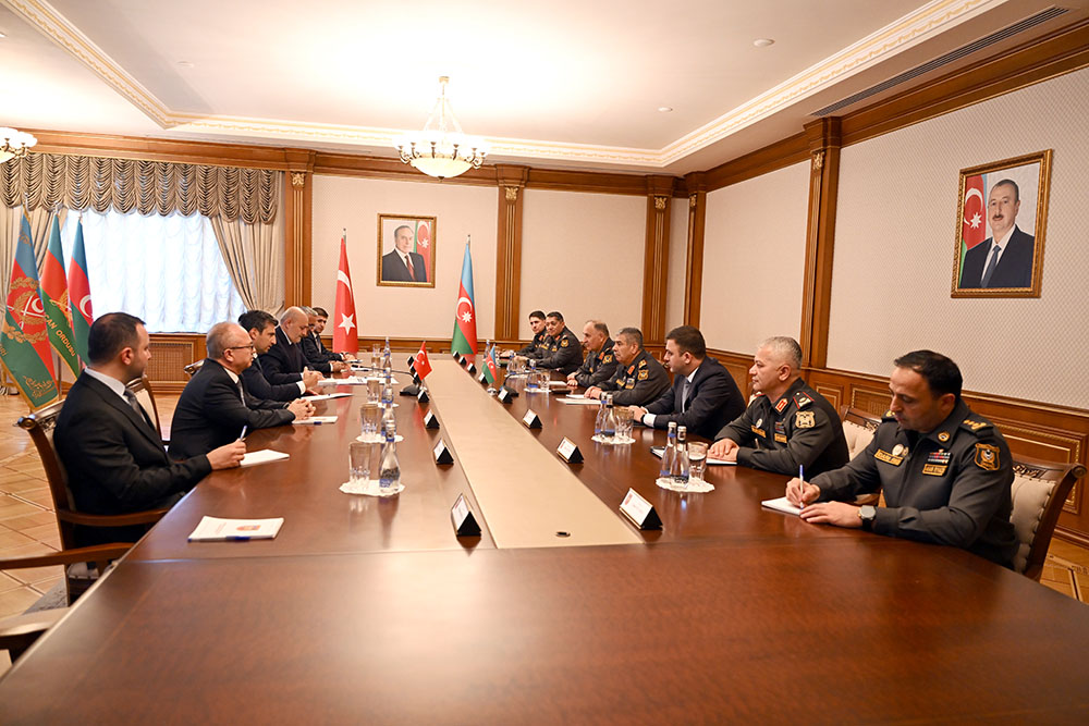 Zakir Həsənov Selçuk Bayraktarla GÖRÜŞDÜ: Nələr müzakirə edildi? - FOTO