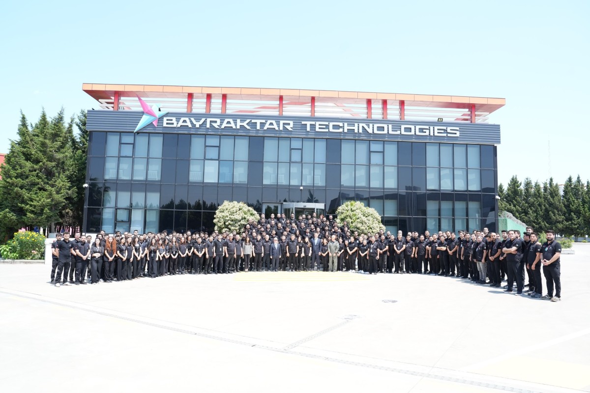 Selçuk Bayraktar Azərbaycandakı &ldquo;Bayraktar&rdquo; istehsalat müəssisələrində - FOTO