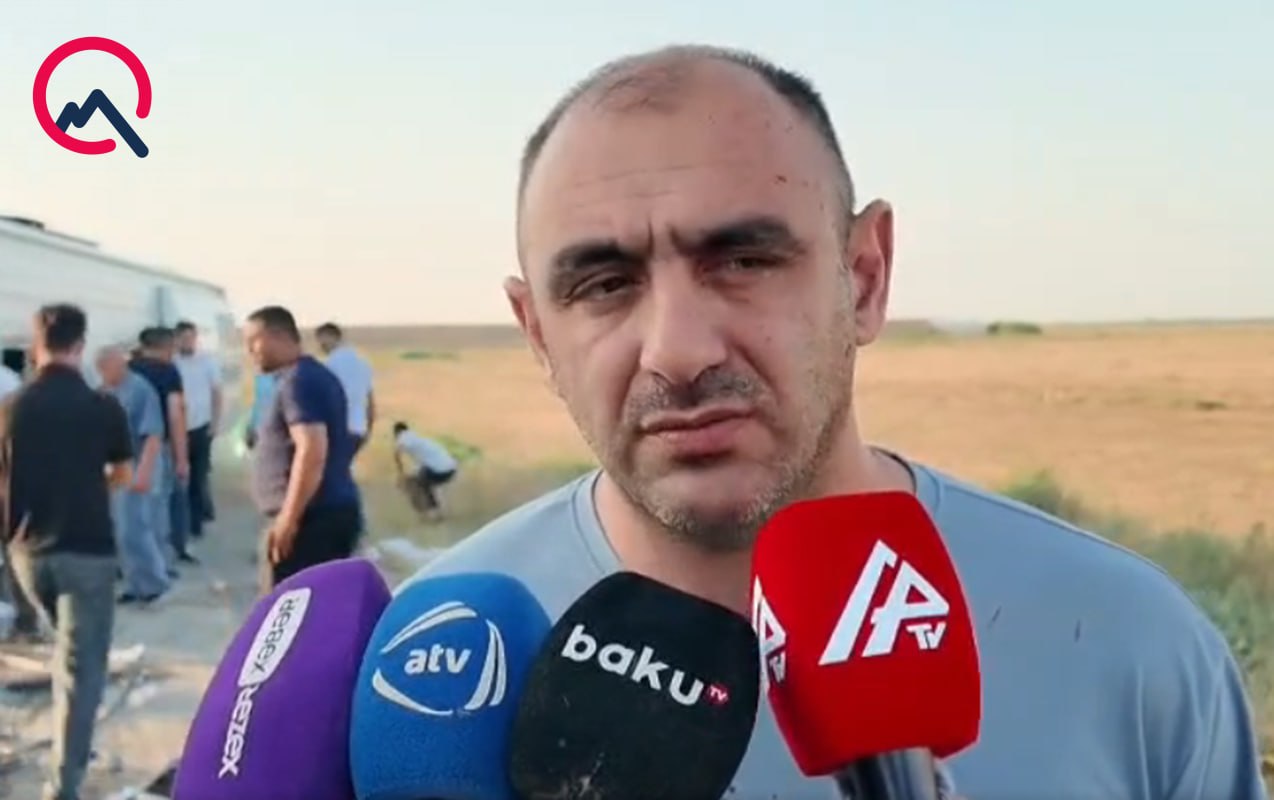 “Gözümə gün düşdü” - Aşan avtobusun sürücüsü danışdı - VİDEO “Gözümə gün düşdü” - Aşan avtobusun sürücüsü danışdı - VİDEO