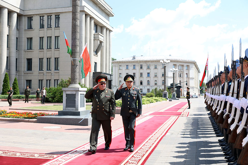 General-polkovnik Kərim Vəliyev Belarusda səfərdədir - FOTO