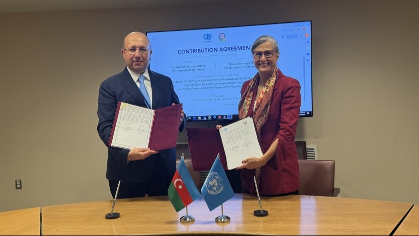 Nyu-Yorkda Şərqi Zəngəzur iqtisadi rayonu ilə bağlı saziş imzalandı - FOTO Nyu-Yorkda Şərqi Zəngəzur iqtisadi rayonu ilə bağlı saziş imzalandı - FOTO