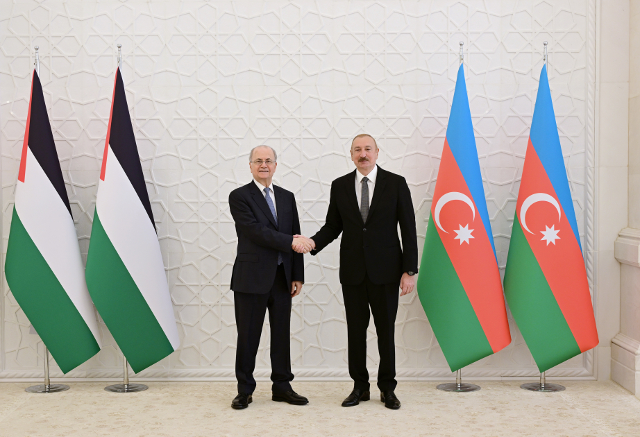 İlham Əliyev Fələstinin Baş nazirini qəbul etdi &ndash; FOTO - VİDEO