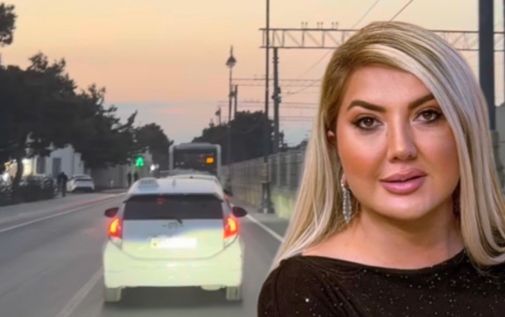 Nazilə Səfərli Suraxanıdakı tıxacdan şikayətləndi &ndash; FOTO
