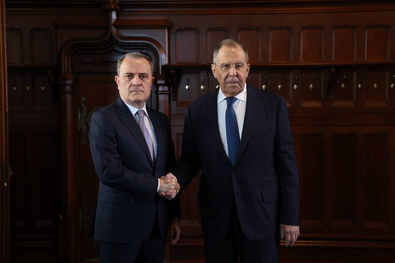 Ceyhun Bayramov və Lavrov arasında görüş başladı &ndash; FOTO/VİDEO