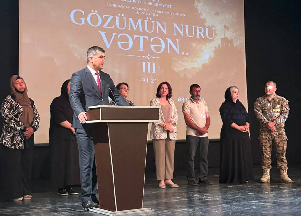 Naxçıvanda &ldquo;Gözümün Nuru Vətən&rdquo; sənədli filminin təqdimatı keçirilib - FOTO
